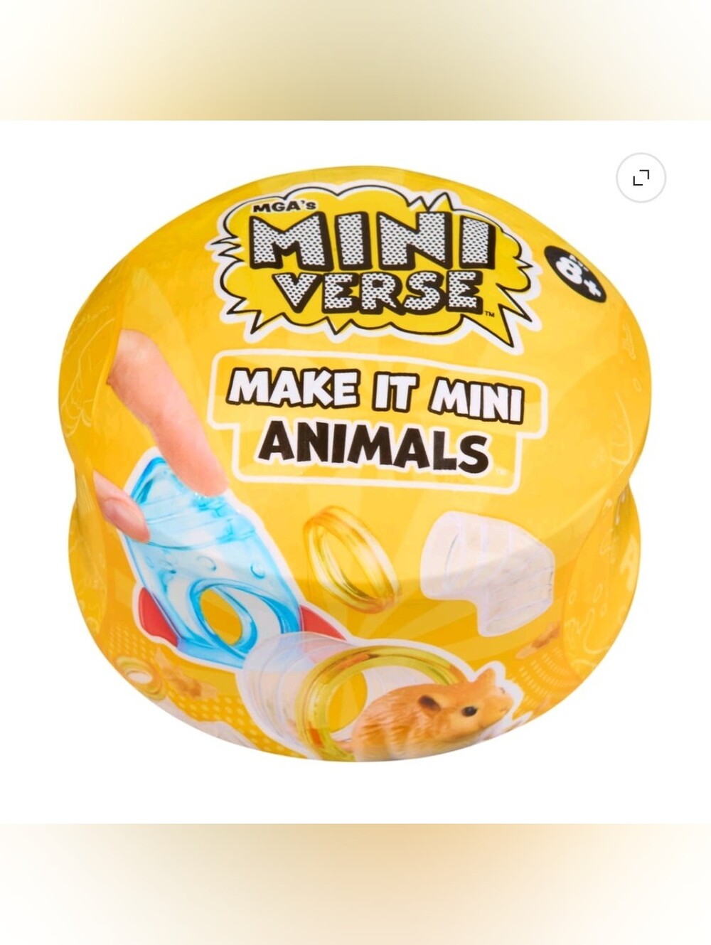 MGA's Miniverse Make It Mini Animals Series 2 Mini Collectibles, Blind Pack, Age